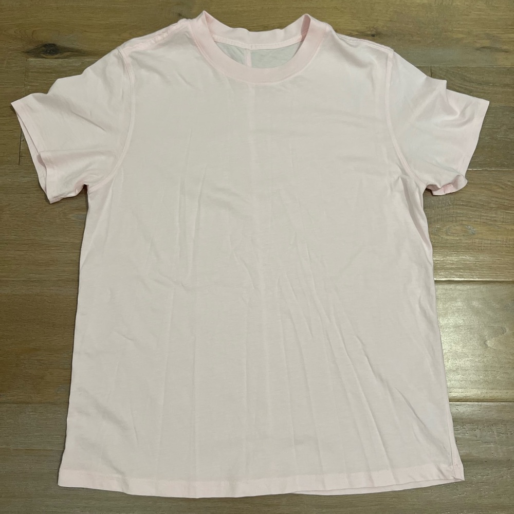 Lululemon all yours tee strawberry milkshake